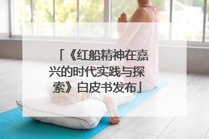 《红船精神在嘉兴的时代实践与探索》白皮书发布