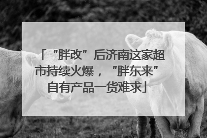 “胖改”后济南这家超市持续火爆，“胖东来”自有产品一货难求