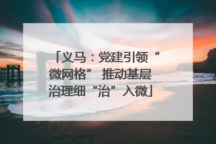 义马：党建引领“微网格” 推动基层治理细“治”入微