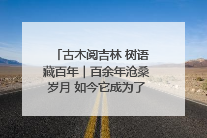 古木阅吉林 树语藏百年｜百余年沧桑岁月 如今它成为了“镇园之宝”