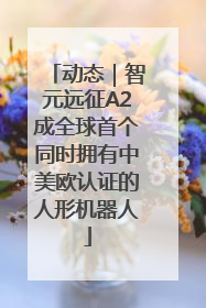动态｜智元远征A2成全球首个同时拥有中美欧认证的人形机器人