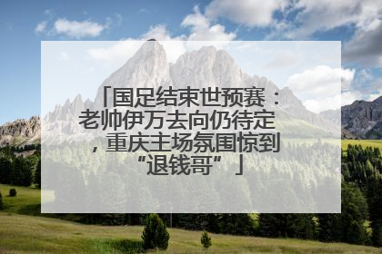 国足结束世预赛：老帅伊万去向仍待定，重庆主场氛围惊到“退钱哥”