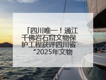 四川唯一！通江千佛岩石窟文物保护工程获评四川省“2025年文物保护优质工程”