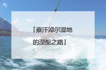 察汗淖尔湿地的涅槃之路