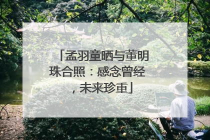 孟羽童晒与董明珠合照：感念曾经，未来珍重