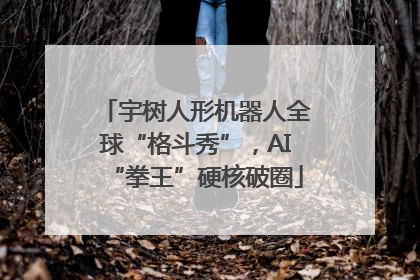 宇树人形机器人全球“格斗秀”，AI“拳王”硬核破圈