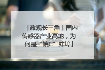 政观长三角丨国内传感器产业高地，为何是“皖C”蚌埠
