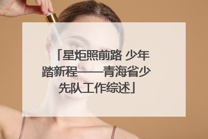 星炬照前路 少年踏新程——青海省少先队工作综述