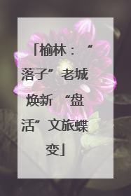 榆林：“落子”老城焕新 “盘活”文旅蝶变