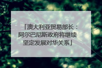 澳大利亚贸易部长：阿尔巴尼斯政府将继续坚定发展对华关系