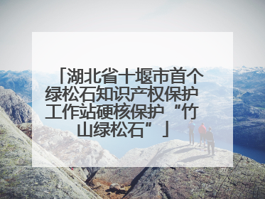 湖北省十堰市首个绿松石知识产权保护工作站硬核保护“竹山绿松石”