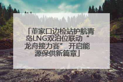 董家口边检站护航青岛LNG双泊位联动“龙舟接力赛” 开启能源保供新篇章