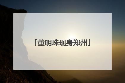 董明珠现身郑州