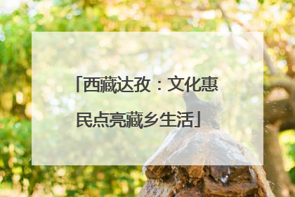 西藏达孜：文化惠民点亮藏乡生活