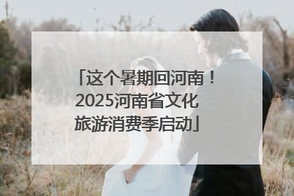 这个暑期回河南！2025河南省文化旅游消费季启动