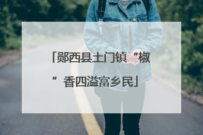 郧西县土门镇“椒”香四溢富乡民