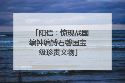 阳信：惊现战国编钟编镈石磬国宝级珍贵文物