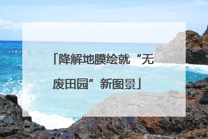 降解地膜绘就“无废田园”新图景