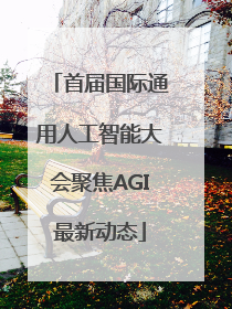 首届国际通用人工智能大会聚焦AGI最新动态