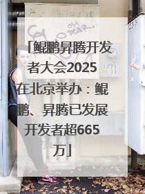 鲲鹏昇腾开发者大会2025在北京举办：鲲鹏、昇腾已发展开发者超665万