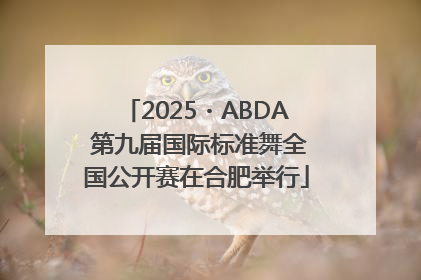 2025・ABDA 第九届国际标准舞全国公开赛在合肥举行